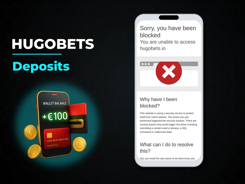 Hugobets - Deposits