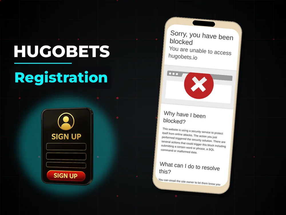 Hugobets - Registration