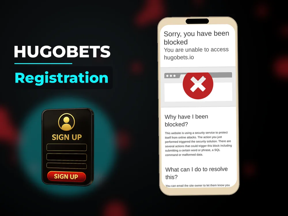 Hugobets - Registration